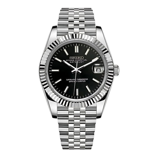 Datejust Mod "Black" Watch - Medford Mods
