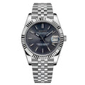 Datejust Mod "Rhodium" Watch - Medford Mods