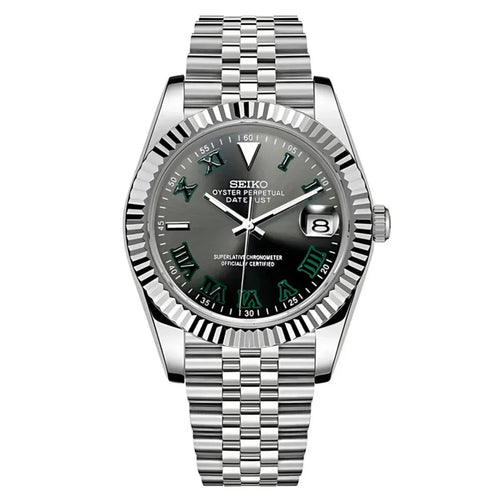 Datejust Mod "Wimbledon" Watch - Medford Mods