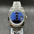 Day - Date Mod "Blue Roman" Watch - Medford Mods