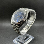 Day - Date Mod "Blue Roman" Watch - Medford Mods