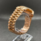 Day - Date Mod "Rose Gold/Green" Watch - Medford Mods