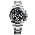 Daytona Mod "Black" Chronograph Watch - Medford Mods