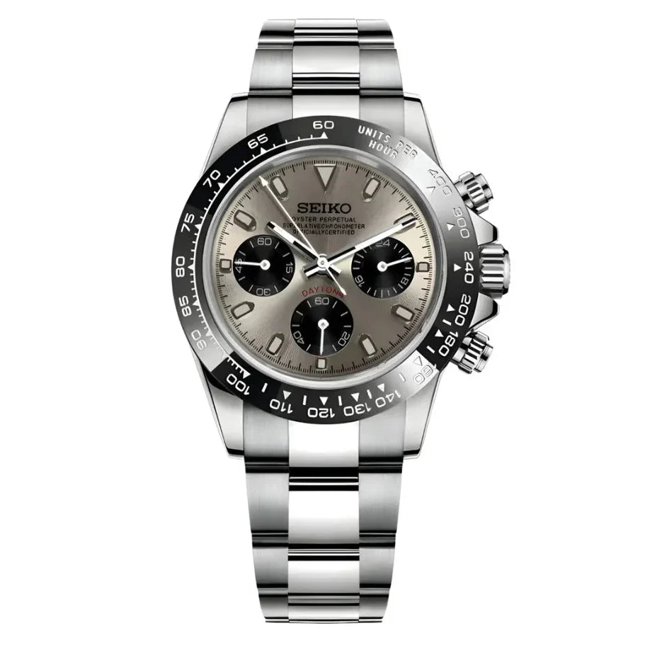 Daytona Mod "Gray" Chronograph Watch - Medford Mods