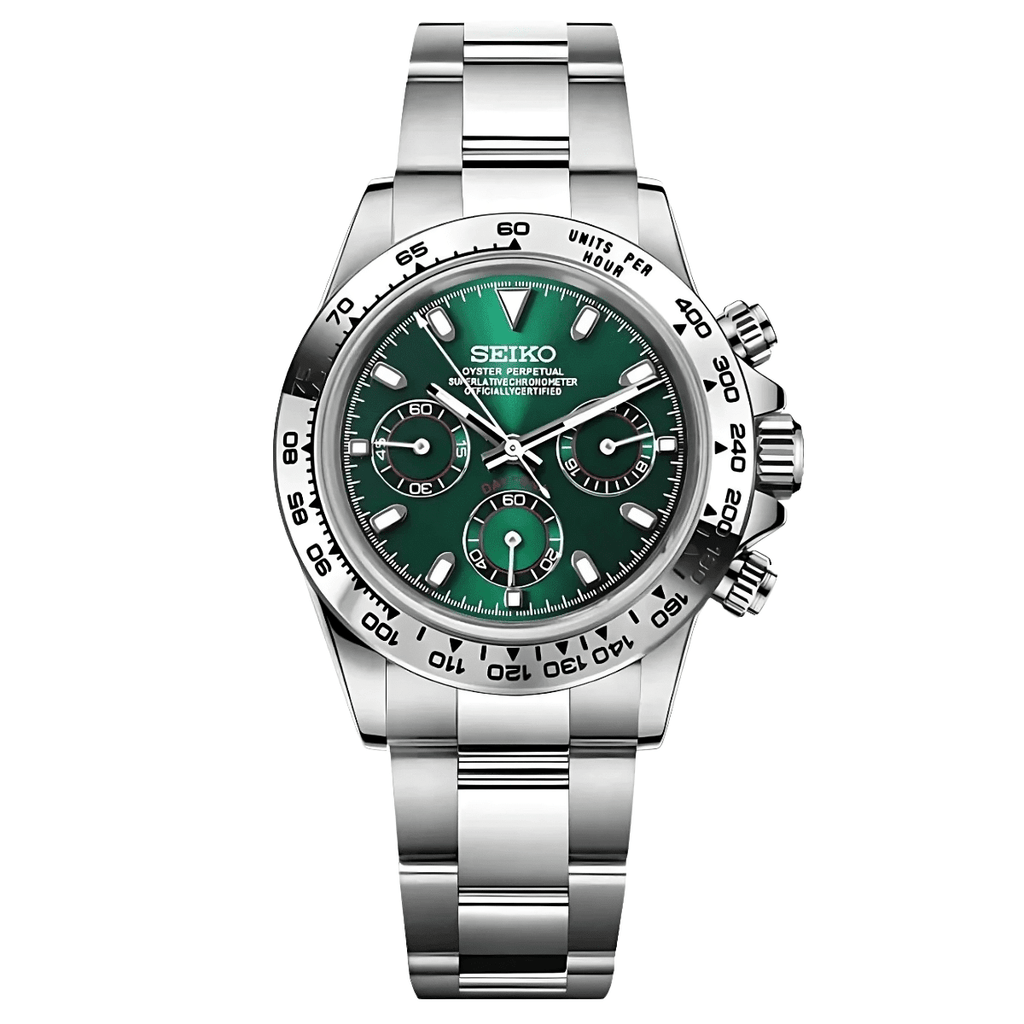 Daytona Mod "Green" Chronograph Watch - Medford Mods