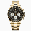 Daytona Mod "Le Mans" Yellow Gold Chronograph Watch - Medford Mods