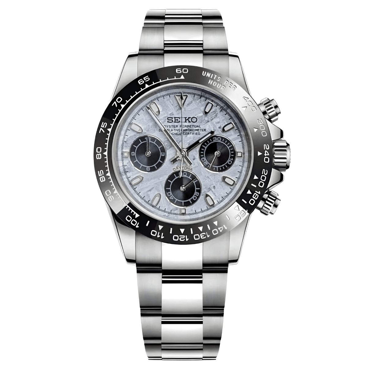 Daytona Mod "Meteorite" Chronograph Watch - Medford Mods
