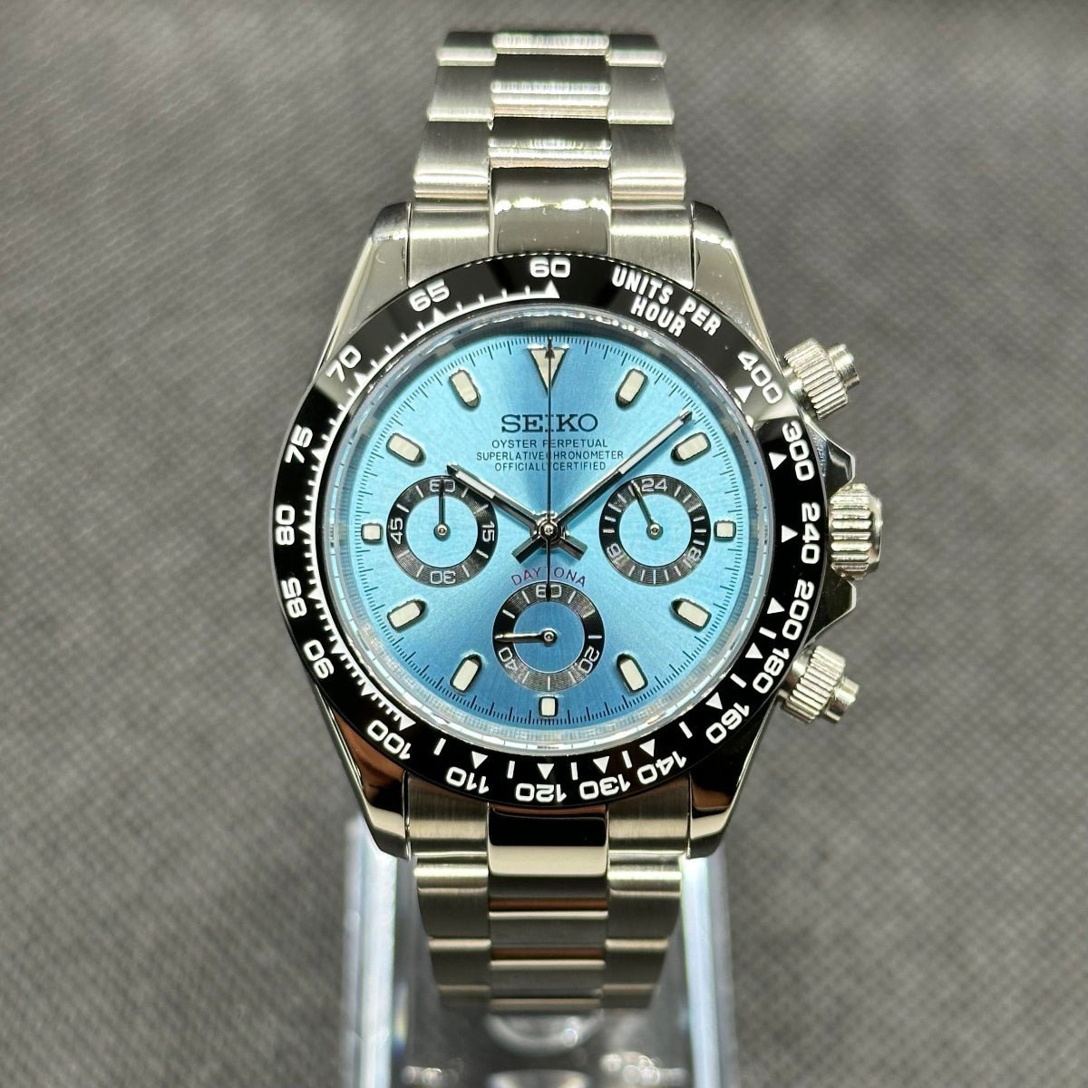 Daytona Mod "Platona” Chronograph Watch - Medford Mods
