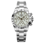 Daytona Mod "Steel" Chronograph Watch - Medford Mods