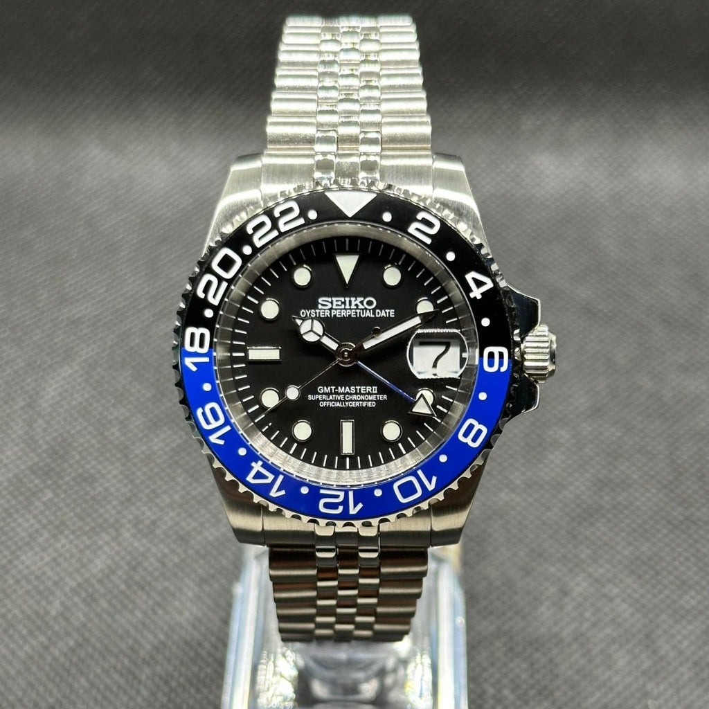 GMT Mod "Batgirl" Dive Watch - Medford Mods