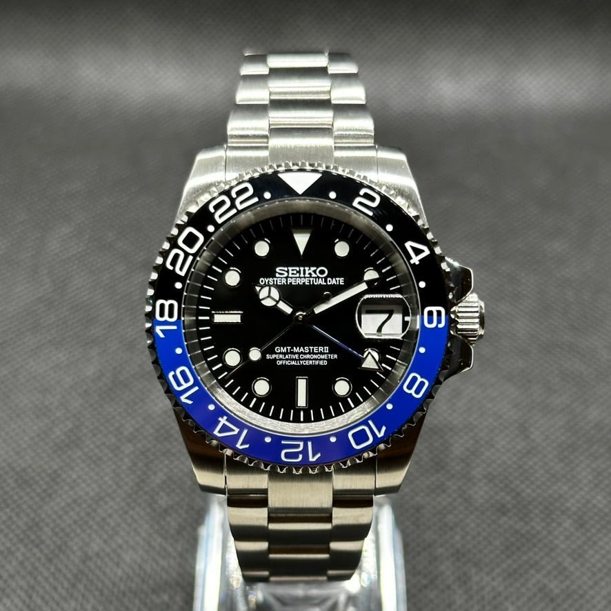 GMT Mod "Batman" Dive Watch - Medford Mods
