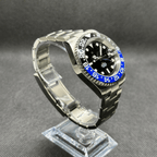 GMT Mod "Batman" Dive Watch (Metallic Logo) - Medford Mods