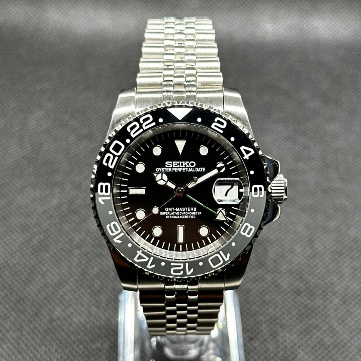 GMT Mod "Bruce Wayne" Watch - Medford Mods