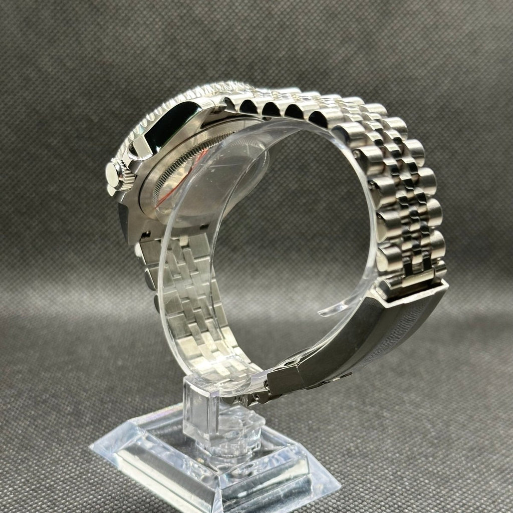 GMT Mod "Bruce Wayne" Watch (Metallic Logo) - Medford Mods