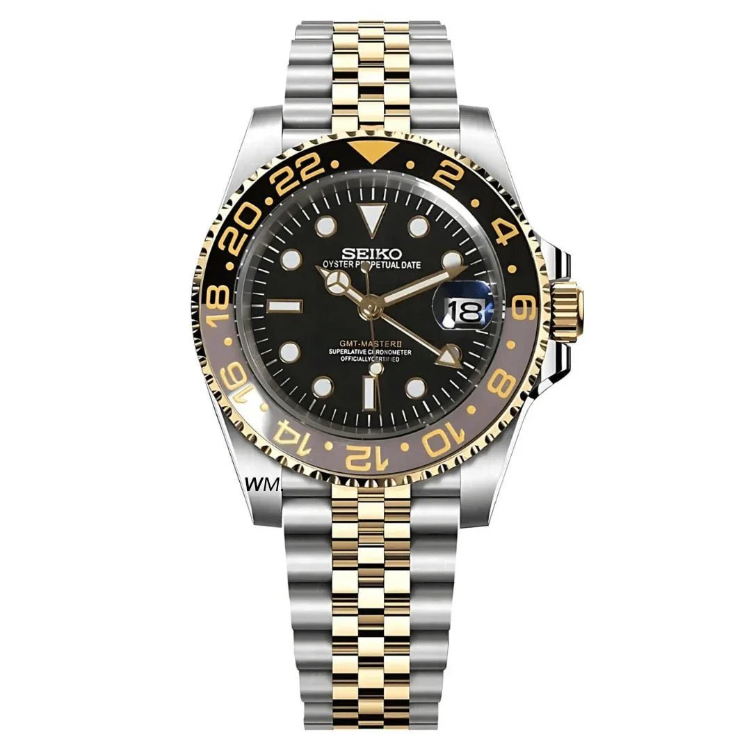 GMT Mod "Gold Two - Tone" Watch - Medford Mods