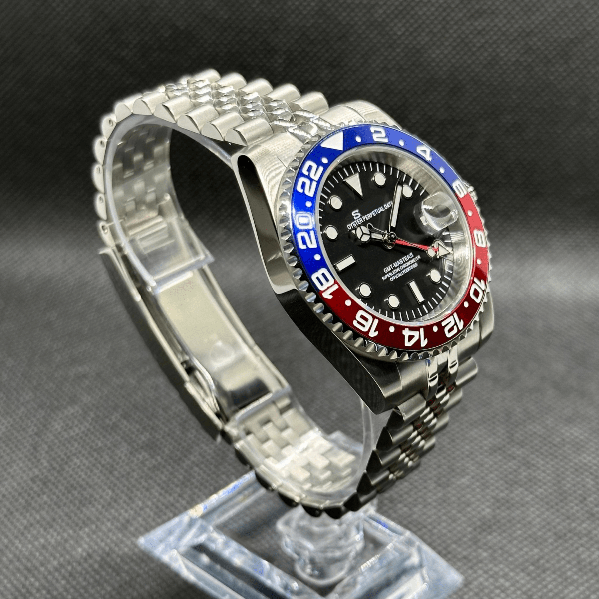 GMT Mod "Pepsi" Watch - Medford Mods