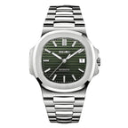 Nautilus Mod "Green" Watch - Medford Mods