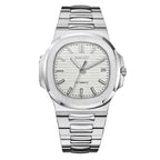 Nautilus Mod "White" Watch - Medford Mods
