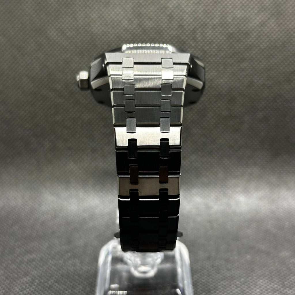 Royal Oak Mod "Black/White" Watch - Medford Mods