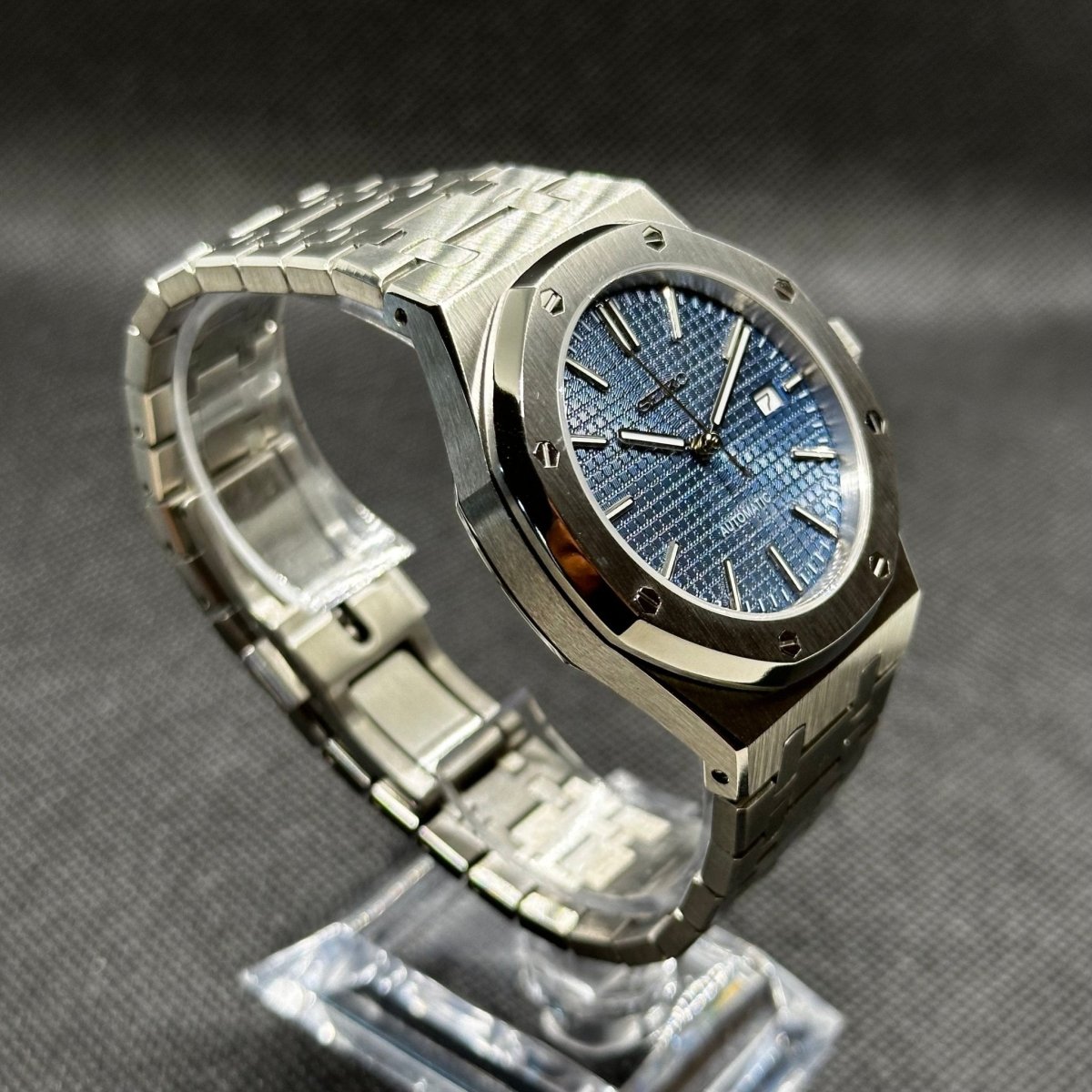 Royal Oak Mod "Blue" Watch - Medford Mods