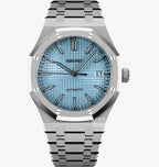 Royal Oak Mod "Ice Blue" Watch - Medford Mods