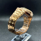 Royal Oak Mod "Rose Gold/White" Watch - Medford Mods