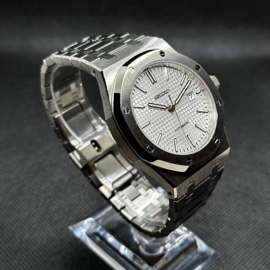 Royal Oak Mod "White" Watch - Medford Mods