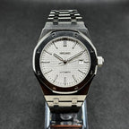 Royal Oak Mod "White" Watch - Medford Mods
