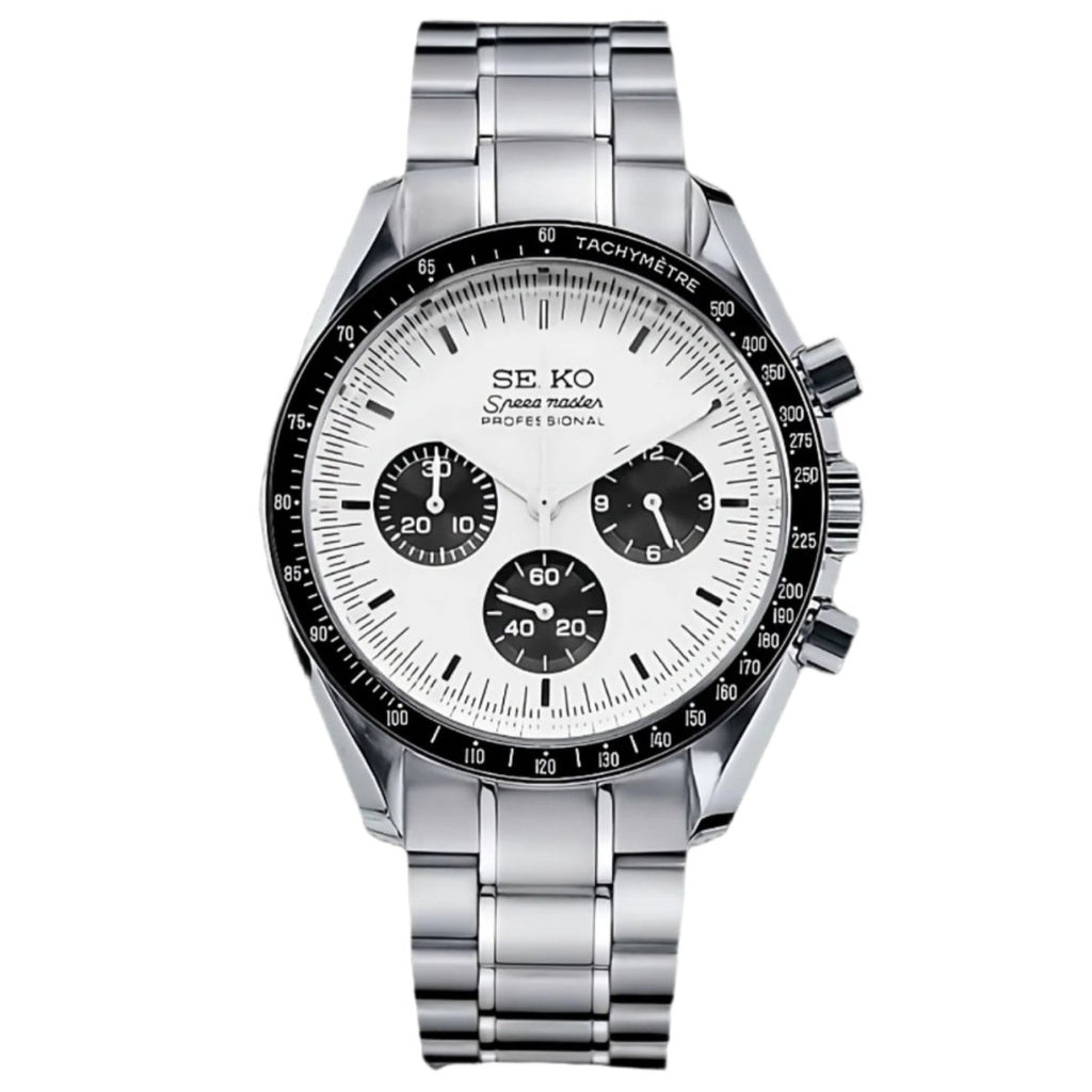 Speedmaster Mod "Panda" Chronograph Watch - Medford Mods