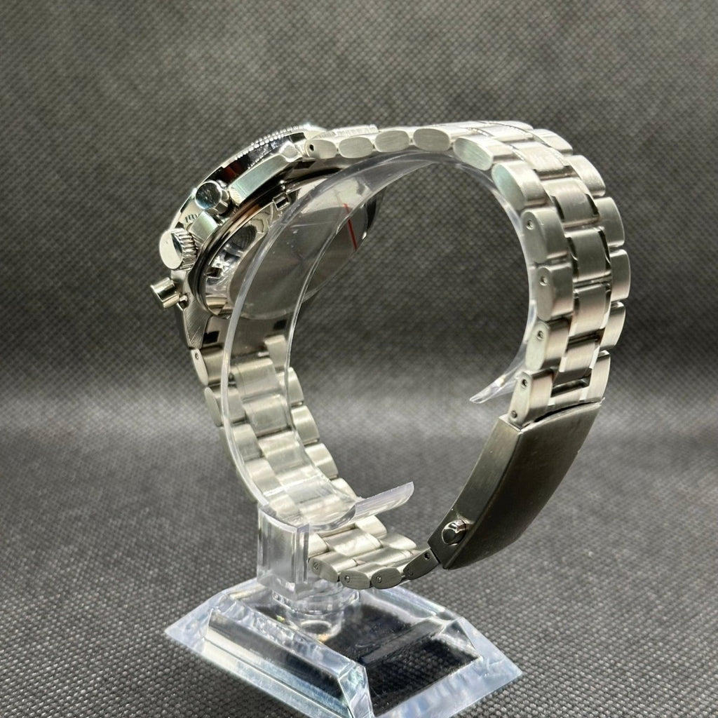Speedmaster Mod "White" Chronograph Watch - Medford Mods