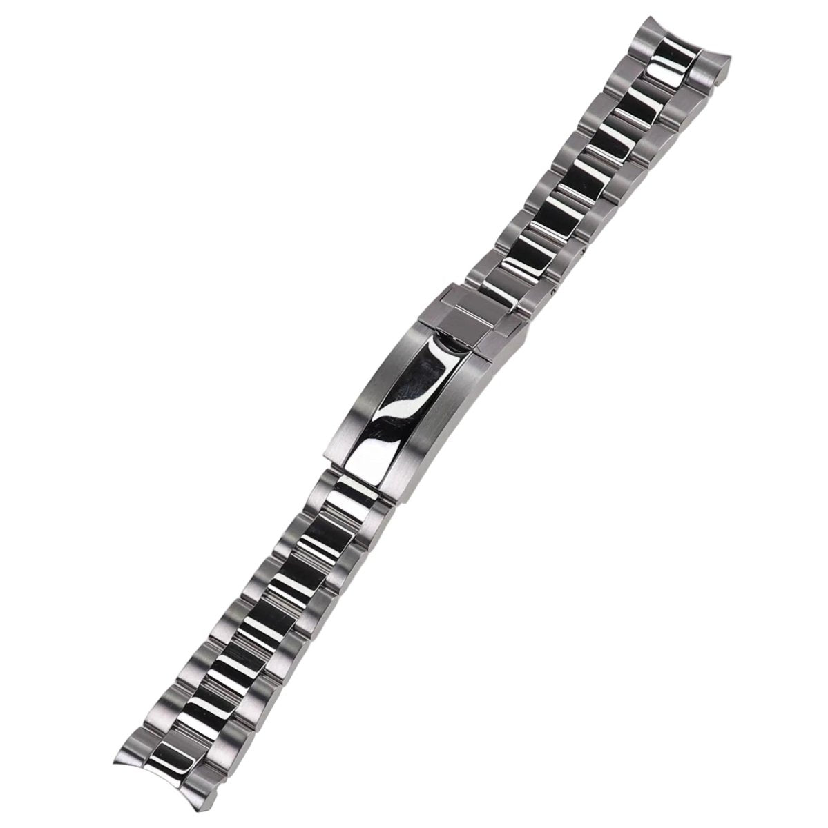 Steel Polished Oyster Bracelet - Medford Mods