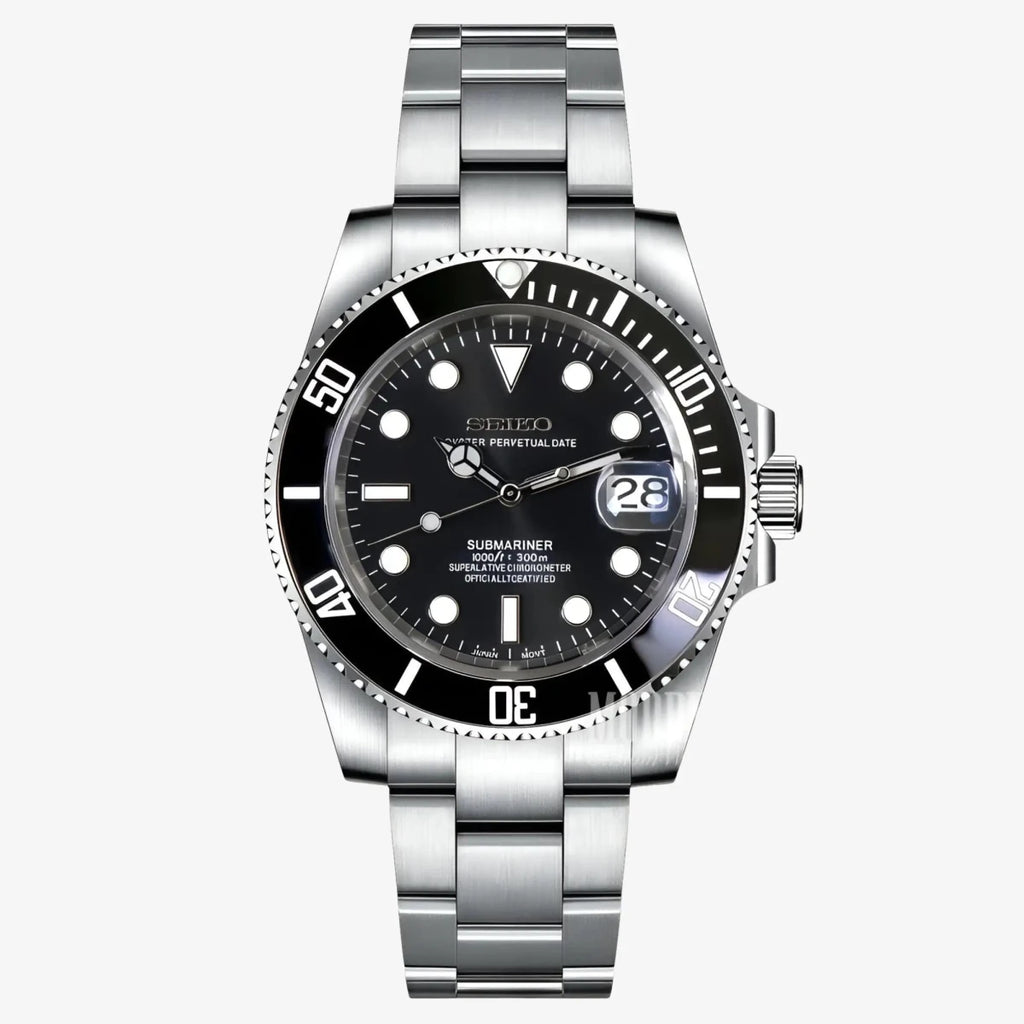 Submariner Mod "Date" Dive Watch - Medford Mods