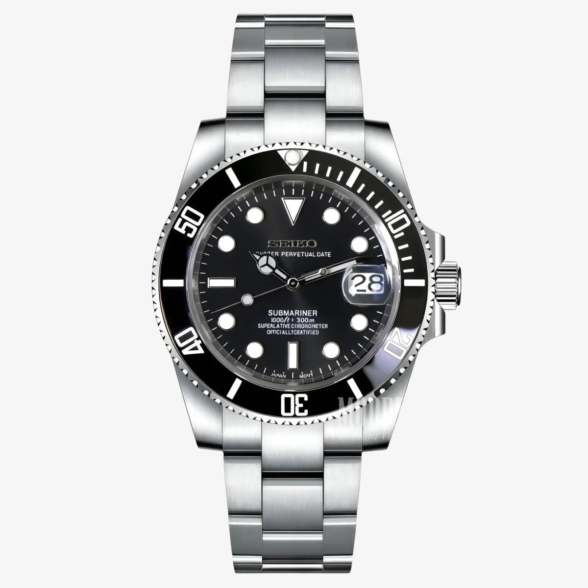 Submariner Mod "Date" Dive Watch - Medford Mods