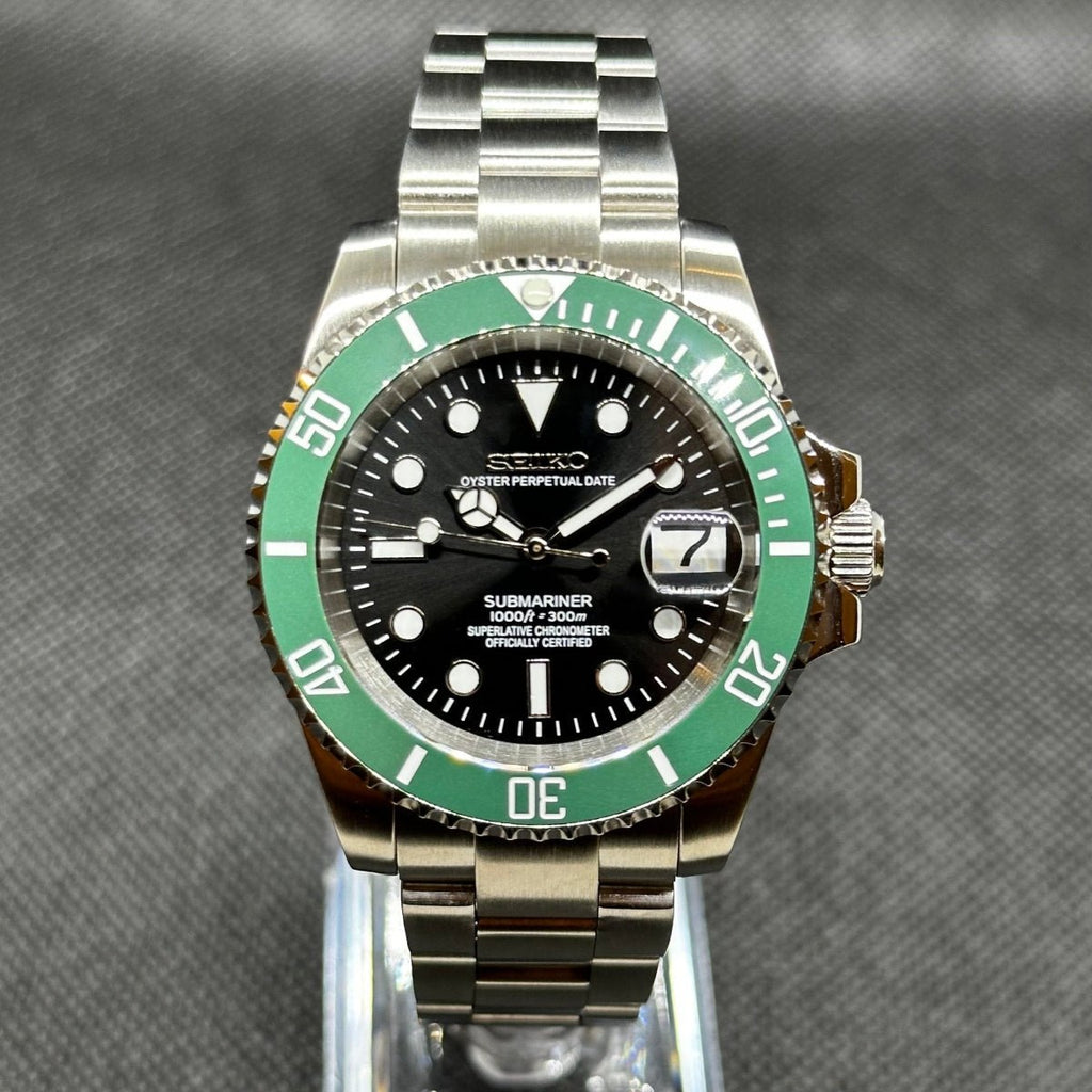 Submariner Mod "Starbucks" Dive Watch - Medford Mods