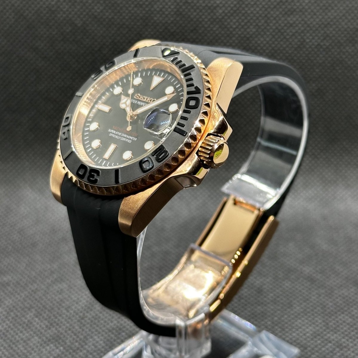 Yacht - Master Mod "Rose Gold" Watch - Medford Mods