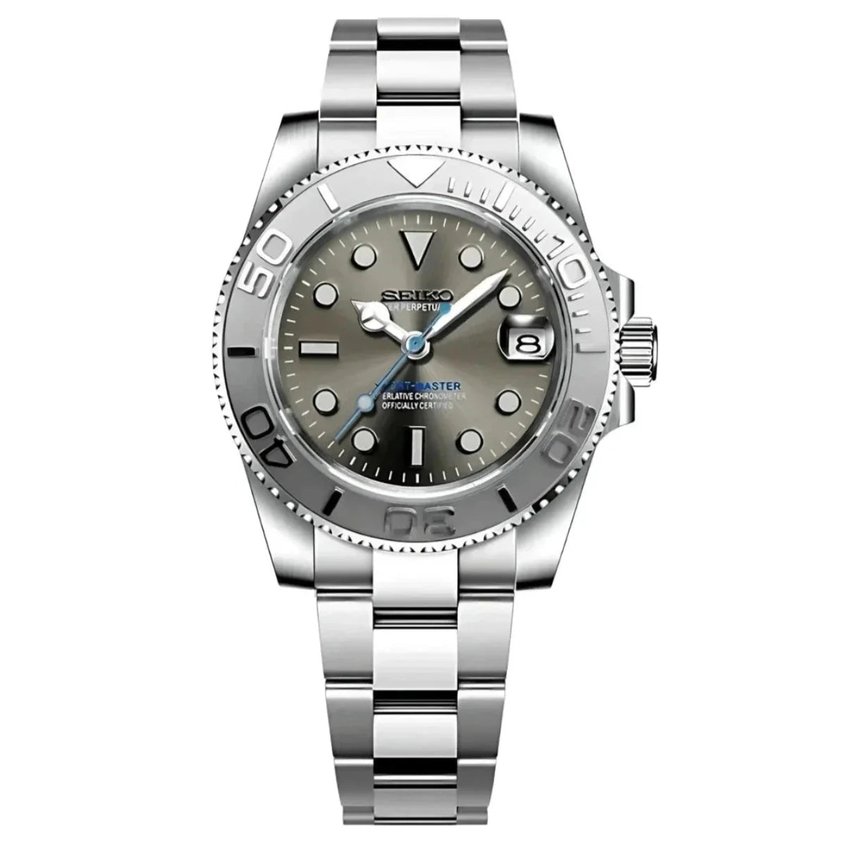Yacht - Master Mod "Silver" Watch - Medford Mods