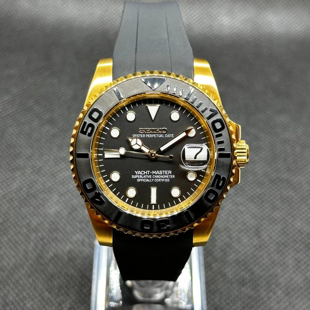 Yacht - Master Mod "Yellow Gold" Watch - Medford Mods