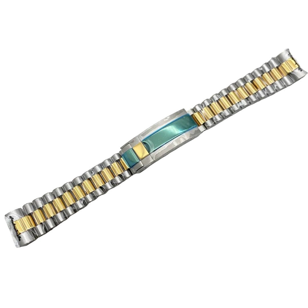 Yellow Gold Two - Tone President Bracelet - Medford Mods